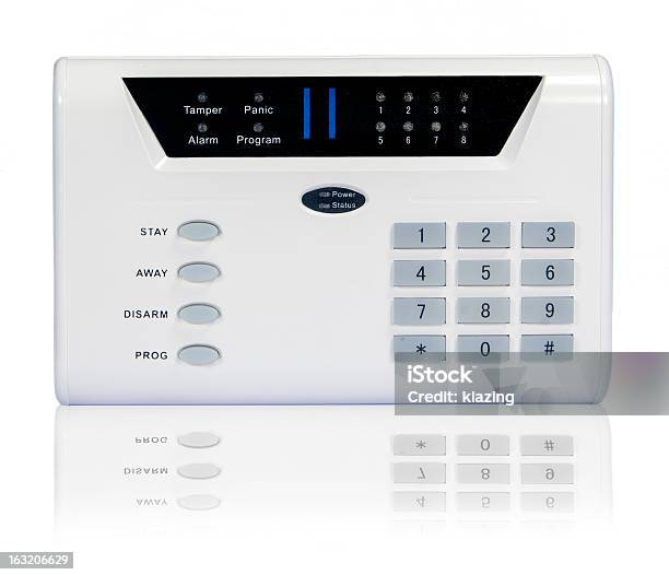 Alarm Panel Stock Photo - Download Image Now - Fire - Natural Phenomenon, Keypad, Alarm