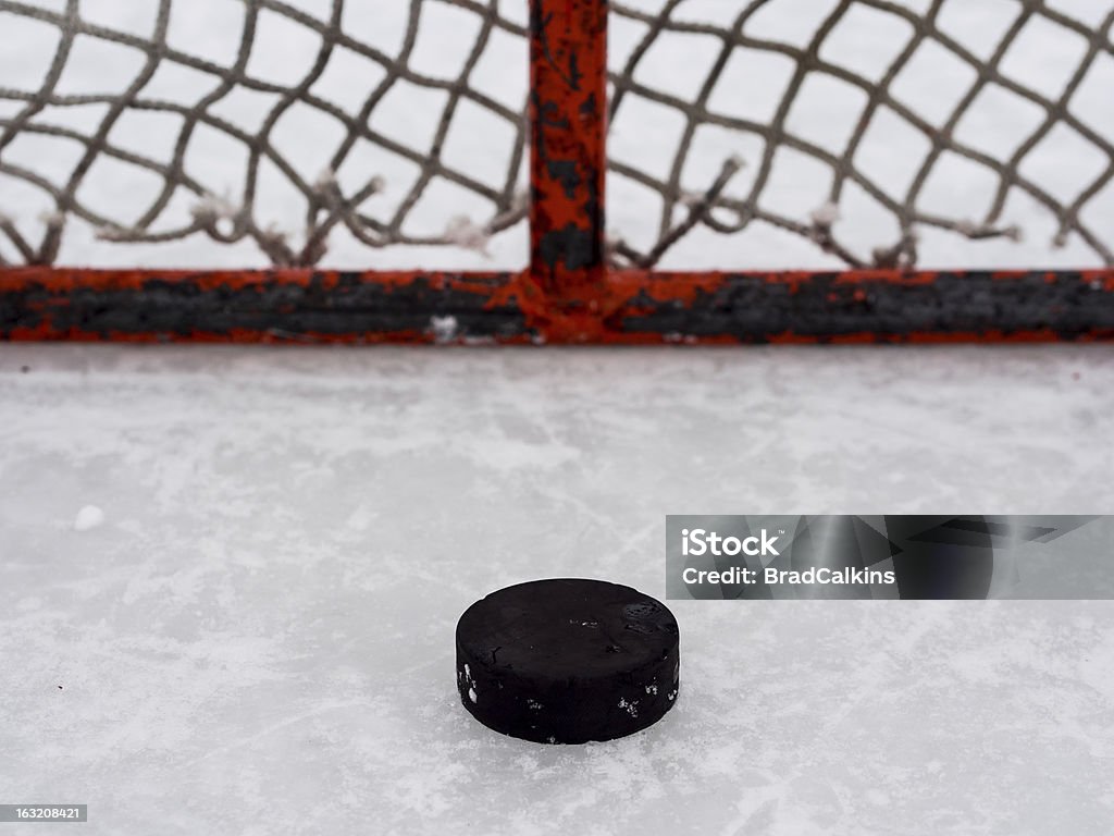 Hockey puck netto - Lizenzfrei Einzelner Gegenstand Stock-Foto