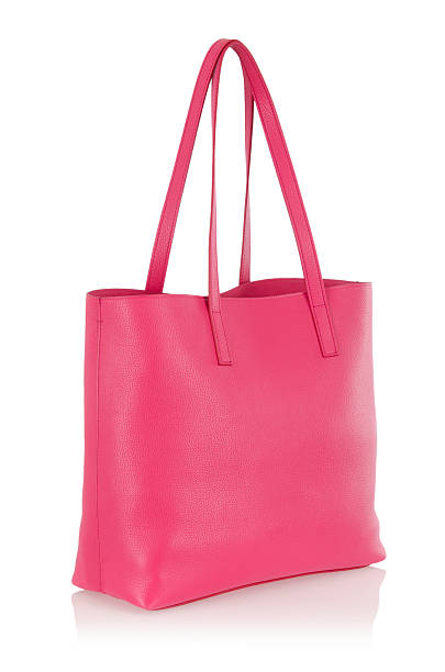 istock Nice elegant woman bag isolated on the white 163208486