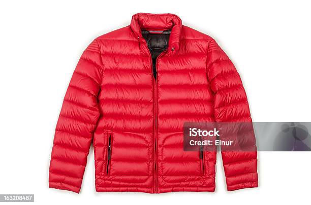 Male Coat Isolated On The White Stock Photo - Download Image Now - Jacket, White Background, Cut Out