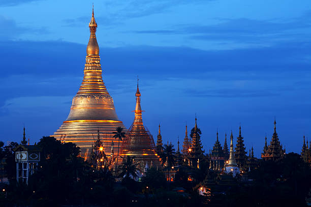 istock Shwedagon Pagoda in Yangon City 163208975