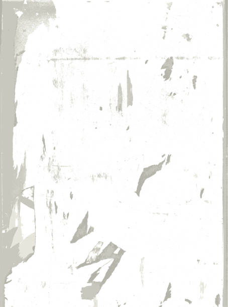 ilustraciones, imágenes clip art, dibujos animados e iconos de stock de vector de fondo de póster urbano con textura grunge blanco - peeling paint wall white