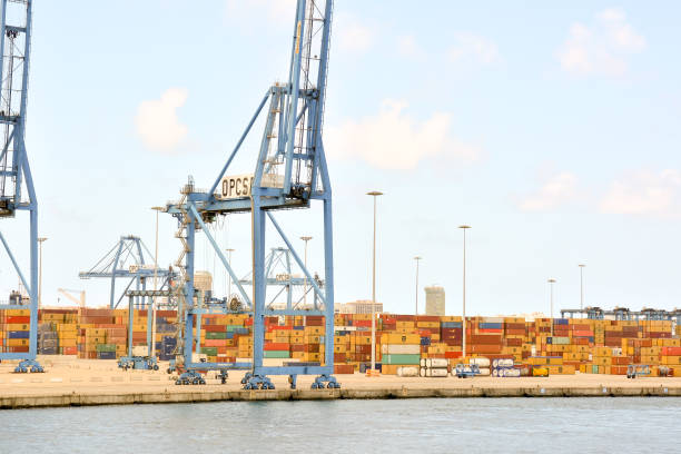 istock Editorial Industrial Building in the Port 1632188742