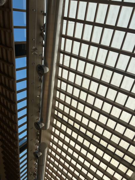 istock Modern Roof in wood 1632197628