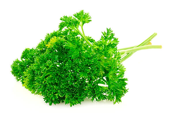 istock fresh bunch of parsley isolated on white 163221632