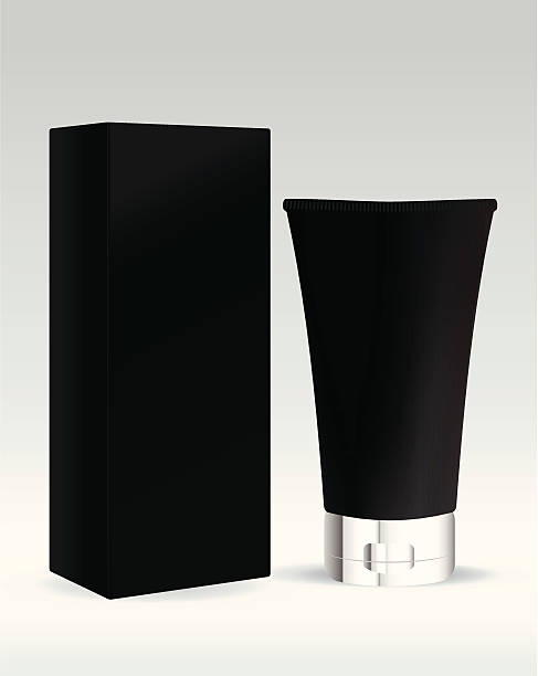istock Cosmetic standing tube for cream and gel 163228199