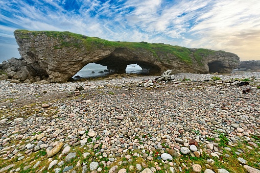 The Arches at Arches Provincial Park, Newfoundland, Canada