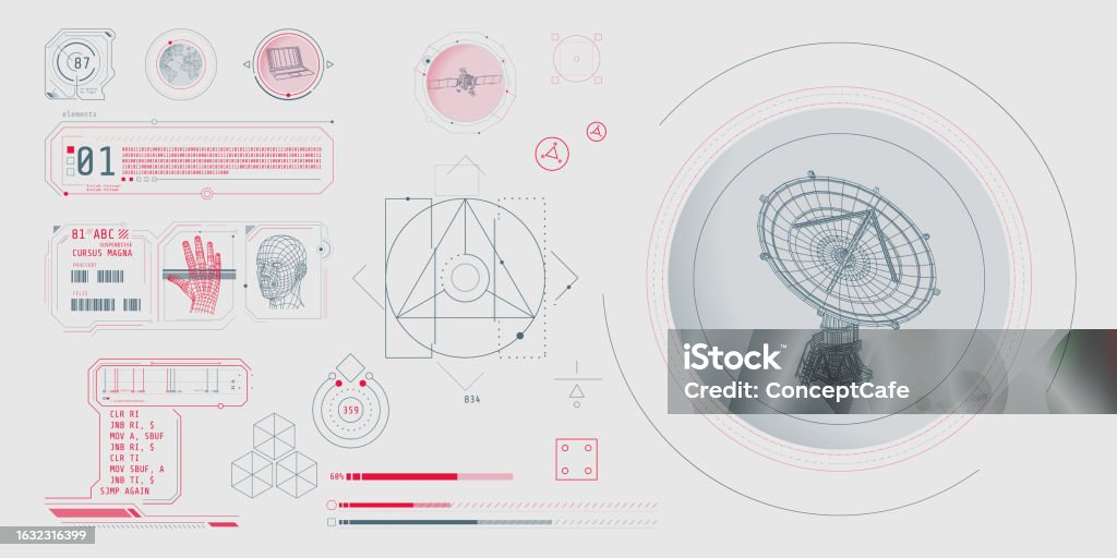 Design Elements For Infographic Of Data Communication Stock ...