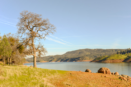 shot of this popular Don Pedro Reservoir in the Sierra Foothills - Tuolomne County, California - Image