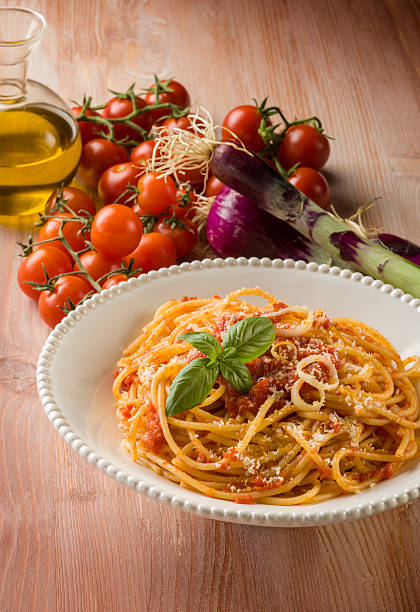 istock spaghetti with tomato sauce and parmesan cheese 163231709
