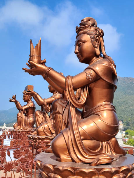 istock Tian Tan Buddha statues, Hong Kong 1632396430