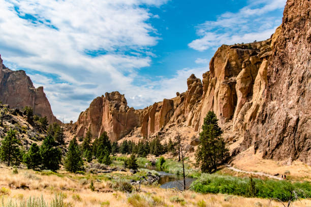 istock Winding River in Smith Rock State Park Oregon 1632429796