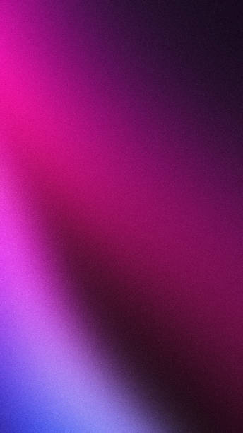 istock Grainy gradient vertical pink magenta purple black textured retro background mobile wallpaper poster cover 1632524135