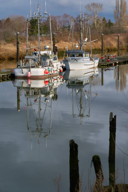 istock Scotch Pond Gillnetters at Dock Steveston 1632567881