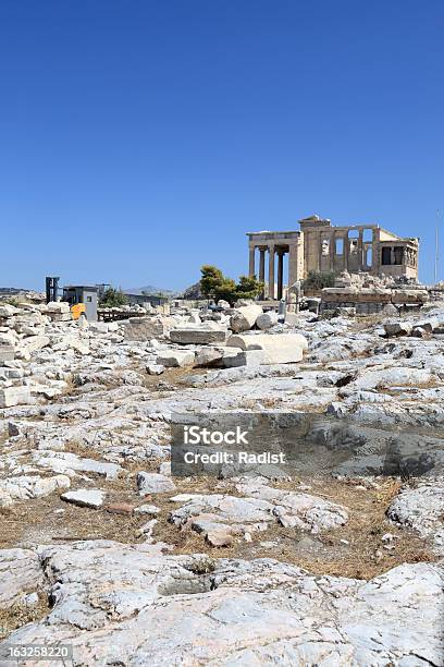 Landschaft Von Erechtheum Antiken Griechischen Tempel Stockfoto und mehr Bilder von Akropolis - Athen