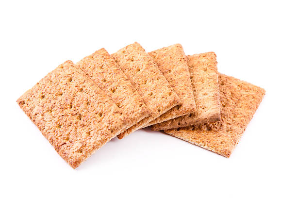 istock Wholesome biscuits with cereal isolated on white. 163258811