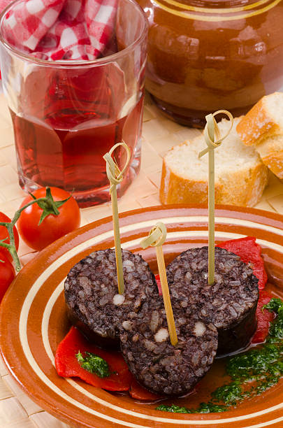 istock Spanish Cuisine. Morcilla de Burgos. Black Pudding. 163260968