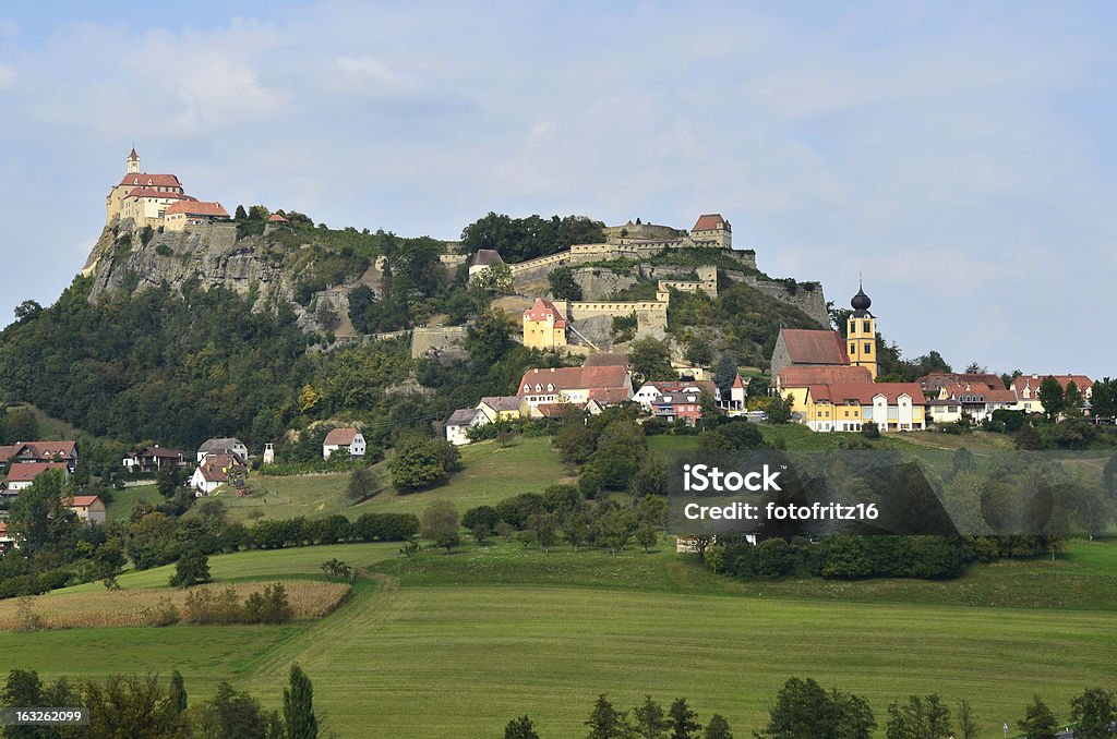 Austria, Styria Austria, village and castle Riegersburg in Styria Architecture Stock Photo