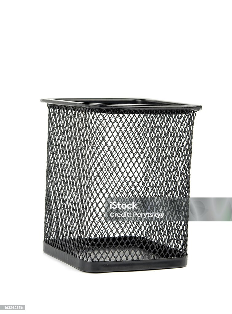 wastebasket isoliert ist - Lizenzfrei Alt Stock-Foto