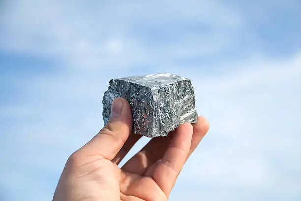 Photo of Zinc mine nugget