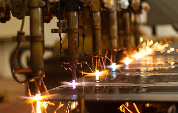 istock CNC LPG gas cutting close-up with water cooling 163264165