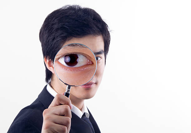 Magnifying Glass stock photo