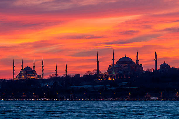 istock Blue Mosque & Hagia Sophia 163267102