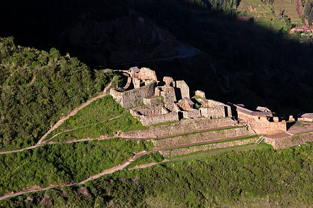 istock Ruins in Pisaq, Peru 163268737