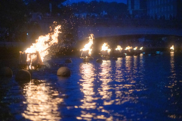 istock Waterfire festival in Providence 1632690490
