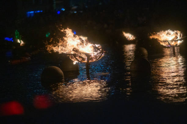 istock Waterfire festival in Providence 1632693151