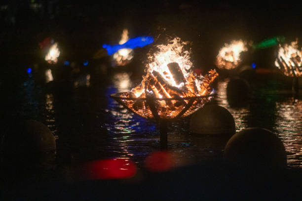 istock Waterfire festival in Providence 1632693179
