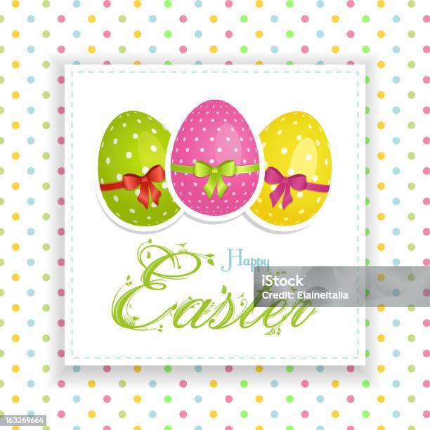 Easter Panel Background Stock Illustration - Download Image Now - Celebration, Easter, Easter Egg