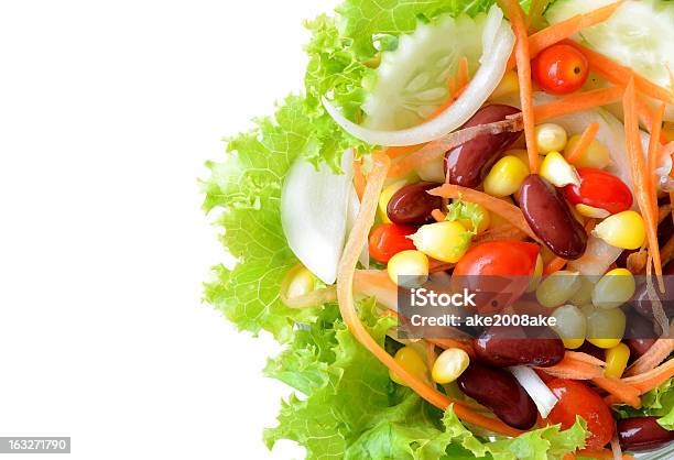 Vegetable Salad Rigth Stock Photo - Download Image Now - Carrot, Cucumber, Freshness