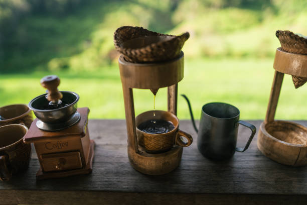 istock Drip coffee or homemade coffee maker 1632878239