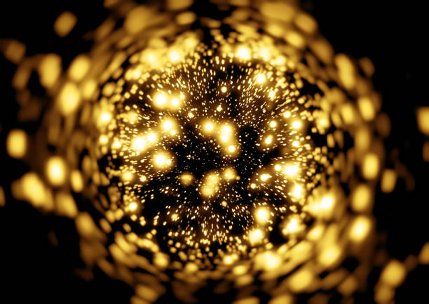 istock 3d illustration of radiating golden light 1632889486