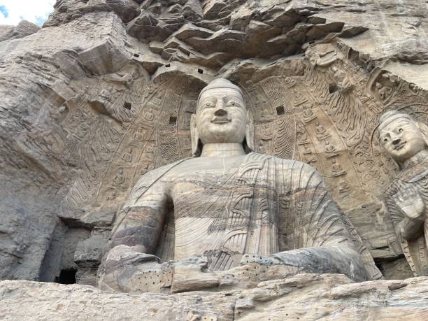 Yungang Grottoes. World cultural heritage. One of China's four most famous \