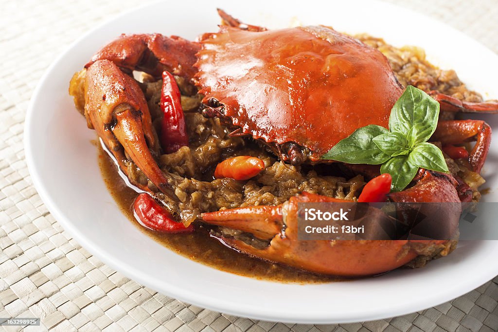 Crabe au piment - Photo de Aliment libre de droits