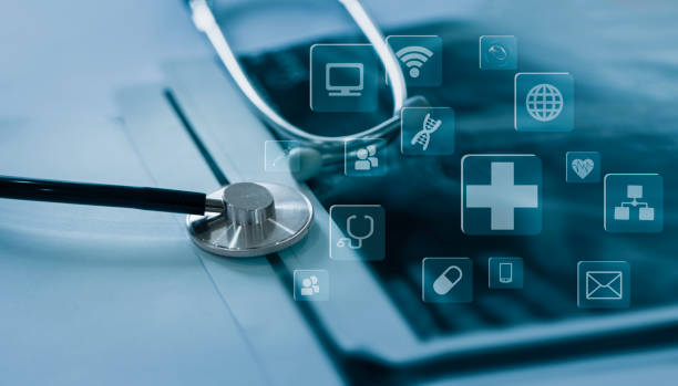 istock Doctor Stethoscope On Patient MRI Scan. 1633040622