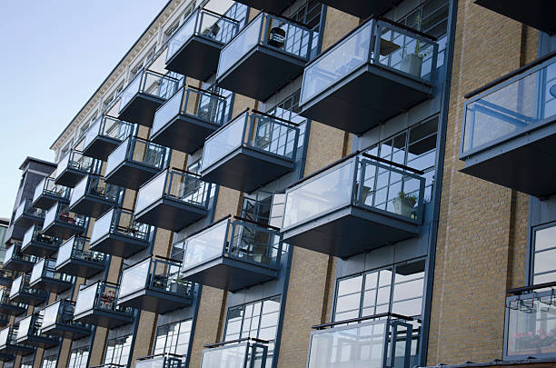 istock Series of outdoors balcony in London 163304403