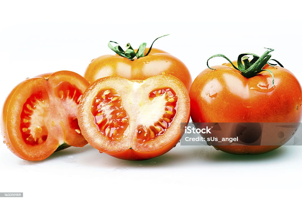 Grupo de tomate - Foto de stock de Ampliação royalty-free