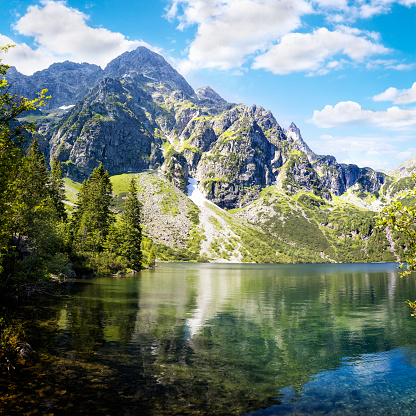 Holidays in Poland - Morskie Oko lake in Tatra Mountains