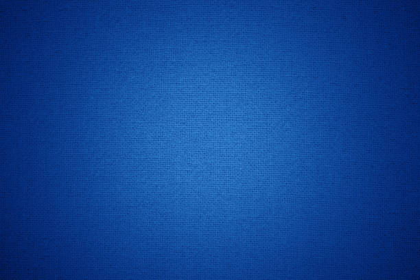 Dark blue cotton fabric cloth texture for background, natural textile pattern.