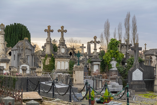 Impressions at the cemetery in Verdun, a large city in the Meuse department in Grand Est, northeastern France. It is well known for giving its name to a major battle of the First World War.