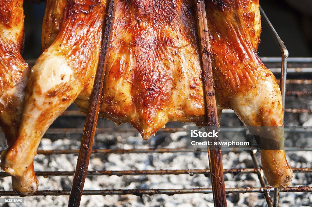 Pollo asado en estilo tailandés - Foto de stock de Alimento libre de derechos