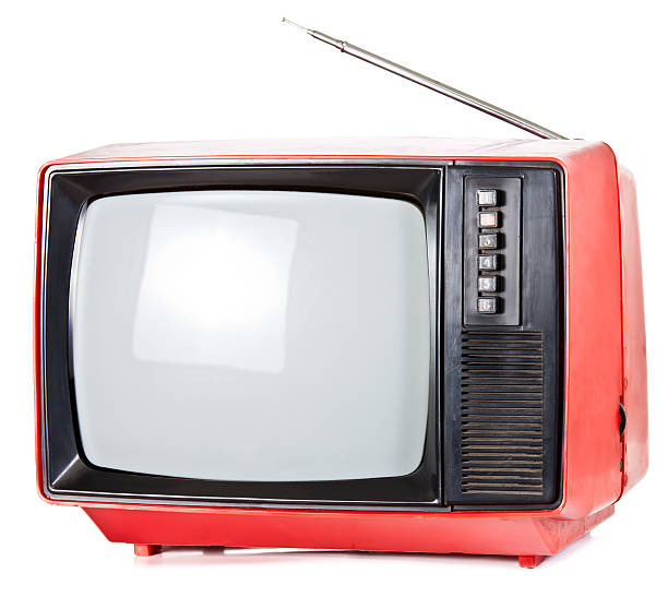 istock Vintage portable TV set 163321250