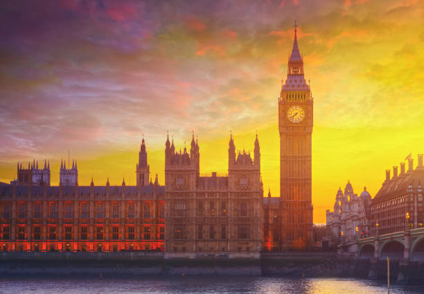 istock The Big Ben in London at sunset 1633248290