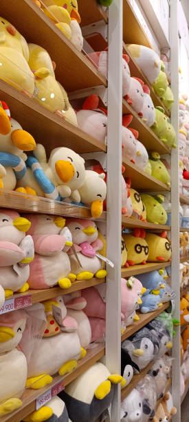 istock Some cute dolls on display on the shelves 1633258071