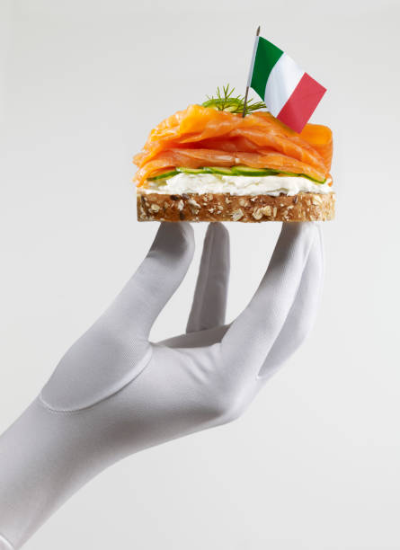 istock Italian Smoked Salmon Sandwich 163326732
