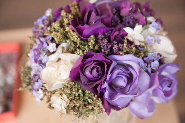 istock Closeups of artificial flowers 1633301460