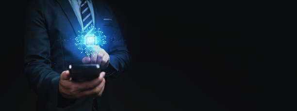 istock Individuals with artificial intelligence brain holograms or AI, business people use AI technology to help manage the organization for maximum efficiency. The concept of using AI in startup companies. 1633324475